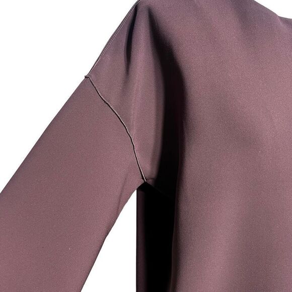 Vince Front Seamed Cacoon Dress Brown Size Small - Picture 2 of 5